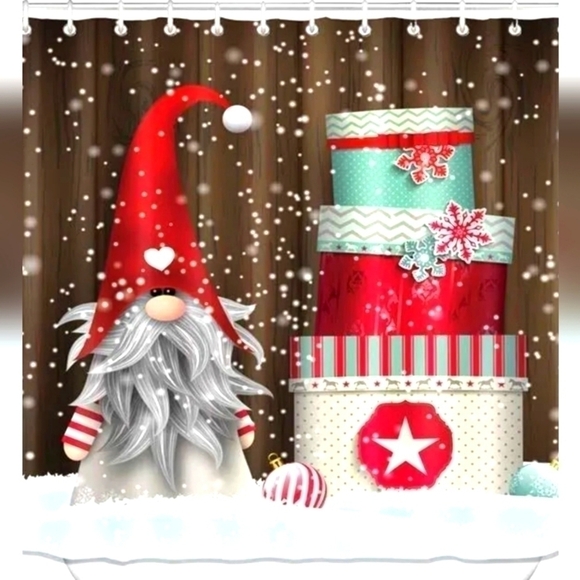 Other - New christmas gnome shower curtain